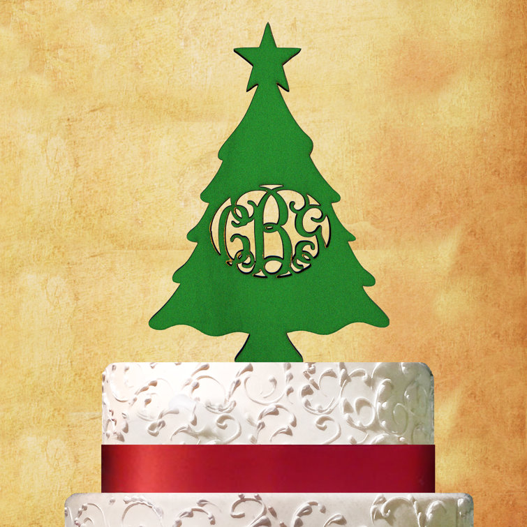 The Holiday Aisle® Christmas Tree Cake Topper Wayfair